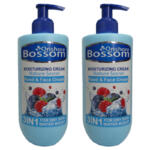 کرم آبرسان انشور بوسوم مدل blueberry حجم 500 میلی لیتر مجموعه 2 عددی