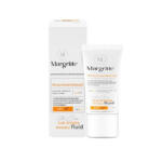 فلوئید ضد آفتاب بی‌رنگ گردن، صورت، دست مارگریت SPF 50 مدل fusion Water ‌محافظ UVA/UVB مناسب برای پوست های مختلط و چرب حجم 50 میلی‌لیتر