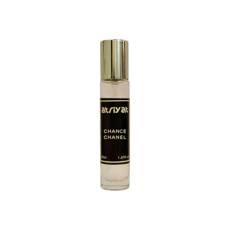 عطر جیبی زنانه عطریات مدل چنس شنل با رایحه ملایم حجم 30 میلیلیتر