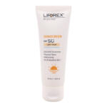 کرم ضد آفتاب رنگی لیپورکس SPF 50 مدل L-D Moisturizing ‌مناسب پوست‌های خشک و حساس حجم 40 میلی‌لیتر