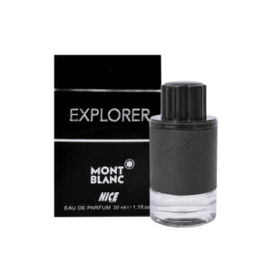 عطر جیبی مردانه نایس پاپت مدل mont blanc explorer با رایحه گرم حجم 30 میلیلیتر