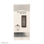 عطر جیبی مردانه صندل مدل LEGEND SPIRIT با رایحه شیرین و تند حجم 25 میلی‌لیتر