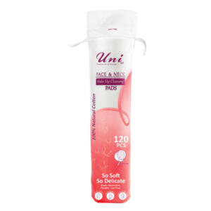 پد پاککننده آرایش صورت یونی لد مدل Ultra Soft.Cotton Silk بسته 120 عددی