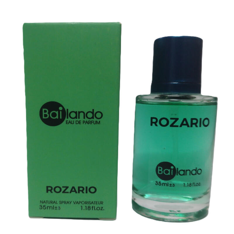عطر جیبی بایلندو مدل روزاریو با رایحه خنک حجم 35 میلی‌لیتر