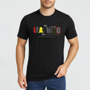 تیشرت آستین کوتاه مردانه موها فیتنس مدل LEARNING-B