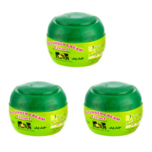 کرم نرم کننده عطرآگین مدل خیار حجم 150 میلی لیتر مجموعه 3 عددی