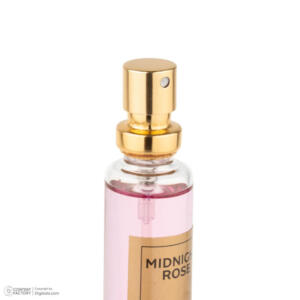 عطر جیبی زنانه صندل مدل Lancome Midnight rose با رایحه شیرین و گرم حجم 25 میلیلیتر