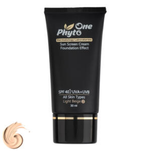 کرم ضد آفتاب رنگی فیتو وان SPF 40 مدل 981 ‌حاوی ‌محافظ UVA و UVB مناسب انواع پوست‌ حجم 30 میلی‌لیتر