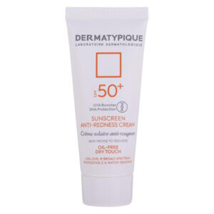 کرم ضد آفتاب بدون رنگ درماتیپیک SPF50 مدل Anti_redness ‌محافط UVB, UVA مناسب انواع پوست حجم 40 میلی‌لیتر