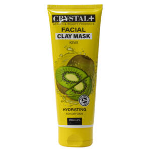 ماسک صورت آبرسان کریستال مدل کیوی حجم 250 میلی‌لیتر، مناسب پوست خشک، ترمیم‌کننده، تغذیه‌کننده، ضد چروک، از بین برنده تیرگی و لکه، آرامش‌بخش