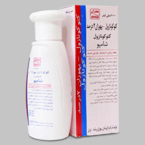 شامپو ضدشوره مو کتوکونازول مخصوص انواع مو، حجم 100 میلی‌لیتر مدل بهوزان، میزان‌سازی چربی مو و پوست سر، ضدقارچ و باکتری، ضدالتهاب و خارش، جلوگیری از وزشدن مو، محافظت کامل مو و پوست سر، ازبین‌برنده چربی مو و پوست سر