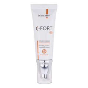 کرم روشن کننده درمالیفت مدل C-FORT مناسب برای پوست خشک حجم 40 میلی لیتر
