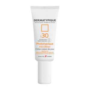 کرم ضد آفتاب بی رنگ دور چشم درماتیپیک SPF 30 مدل Phototypique محافظ UVA ،UVB مناسب برای انواع پوست حجم 20 میلیلیتر