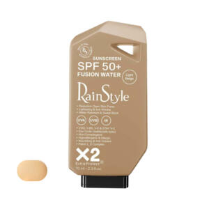 کرم ضد آفتاب رنگی رین استایل SPF 50 مدل فیوژن واتر مناسب انواع پوست حجم 70 میلی لیتر