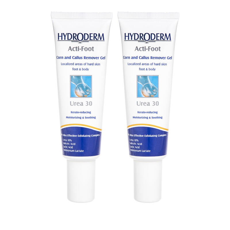 ژل مرطوب کننده هیدرودرم مدل ActiFoot حجم 30 میلی لیتر مجموعه دو عددی