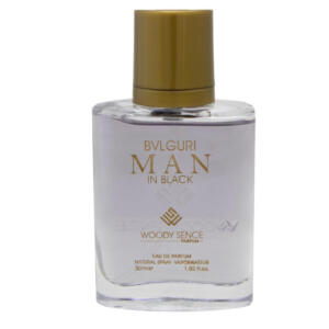 عطر جیبی مردانه وودی سنس مدل BVLGURI IN BLACK حجم 30 میلی لیتر