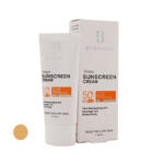 کرم ضد آفتاب رنگی صورت بیزانس SPF 50 مدل Gold Beight 30 ‌محافظ در برابر UVA/UVB مناسب برای پوست خشک حساس حجم 40 میلی‌لیتر