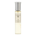 عطر جیبی مردانه صندل مدل مولکول با رایحه معتدل حجم ۲۵ میلی‌لیتر