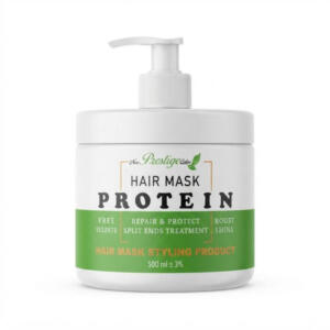 ماسک مو ترمیم کننده نیو پرستیژ کالر مدل Protein مناسب برای انواع مو حجم 500 میلی لیتر