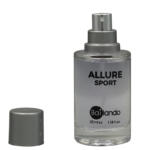 عطر جیبی مردانه بایلندو مدل آلور اسپورت ALLURE SPORT با رایحه شیرین حجم 35 میلی‌لیتر