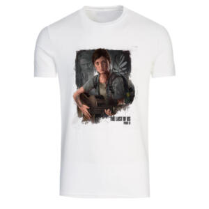 تیشرت آستین کوتاه مردانه طرح the last of us کد A450