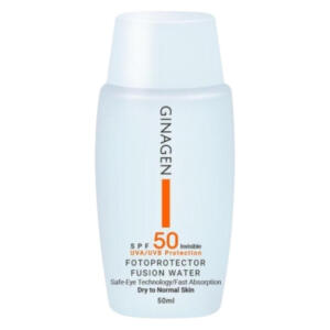 کرم ضدآفتاب بیرنگ ژیناژن مدل SPF50، مناسب پوستهای معمولی و خشک، حجم 50 میلیلیتر
