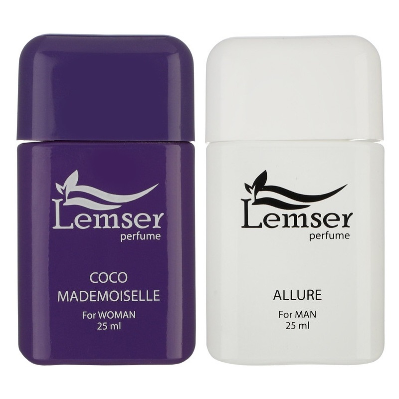 عطر جیبی لمسر مدل COCO MADEMOISELLE - Allure حجم 25 میلی لیتر مجموعه دو عددی