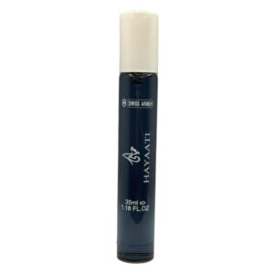 عطر جیبی مردانه سوئیس آرمه مدل HAYAATI با رایحه خنک و تلخ  حجم ۳۵ میلی‌لیتر