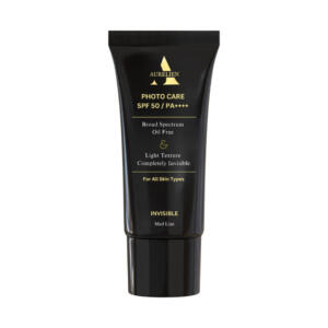 کرم ضدآفتاب بی رنگ اورلین SPF50 مدل photo care حاوی محافظ PA+++ ،UVA ،UVB، فاقد چربی و غیرکمدون‌زا، مناسب انواع پوست حجم 40 میلی‌لیتر