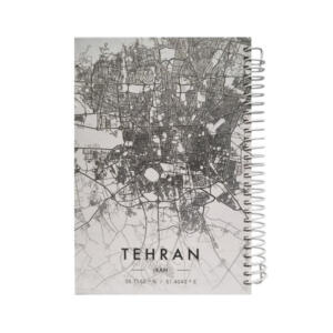 دفتر خاطرات 100برگ طرح تهران دوست داشتنی