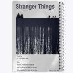 دفتر مشق 50 برگ خندالو طرح استرنجر تینگز (Stranger Things) کد F13864