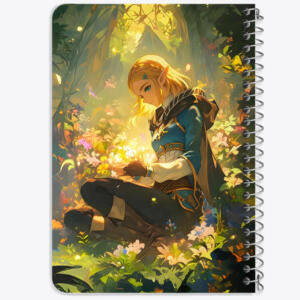 دفتر یادداشت 50 برگ خندالو طرح افسانه زلدا (The Legend of Zelda) کد F14522