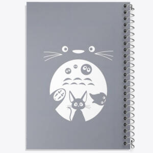 دفتر مشق 50 برگ خندالو طرح انیمه توتورو (Totoro) کد N4032