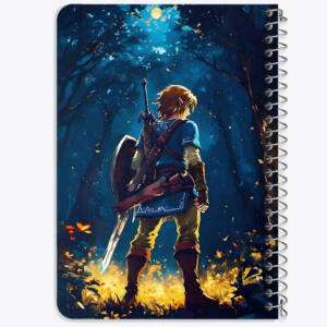دفتر یادداشت 50 برگ خندالو طرح افسانه زلدا (The Legend of Zelda) کد F14526