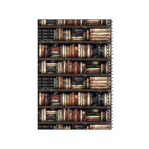 دفتر مشق 80 برگ سیمی مدل کتابخونه کد v2