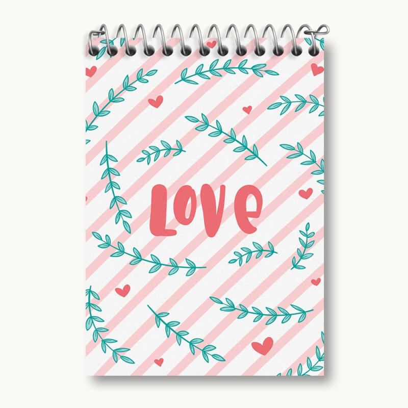 دفتر یادداشت 50 برگ خندالو مدل Love کد N263