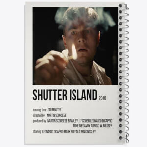 دفتر نقاشی 50 برگ خندالو طرح جزیره شاتر (Shutter Island) کد F12924