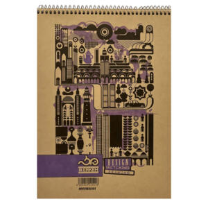 دفتر طراحی 60 برگ برکه سایز A4 کد 6303