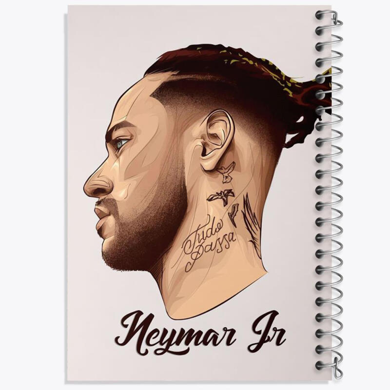 دفتر مشق 100 برگ خندالو طرح نیمار Neymar کد 28607