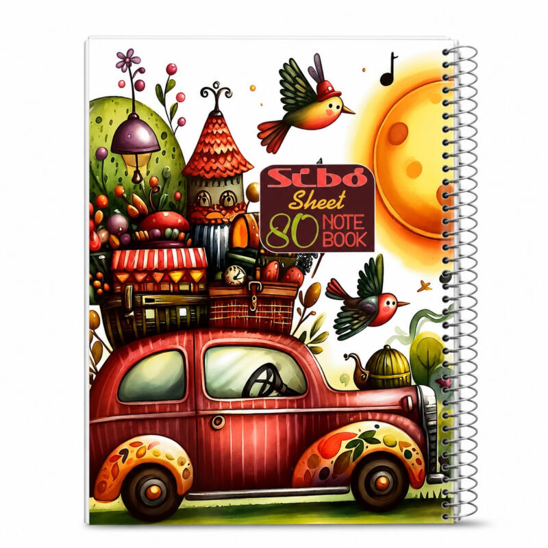 دفتر مشق 80 برگ سیمی سیبو مدل M20